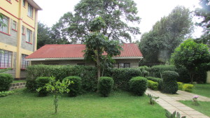 Guesthouse where Carrie and Donell stayed, next to Soteria, where the participants were housed.