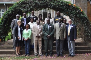 The Nutters with the seminar participants in Karen, Kenya