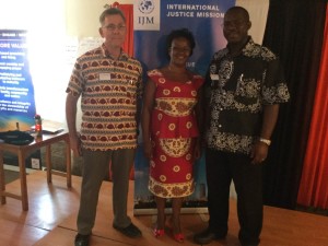 Wayne Pelly, Phobice and Frank Tweheyo presented the NWNW seminar in Kenya last month.