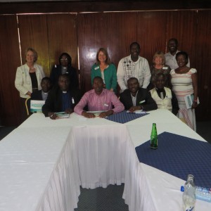 "Pick up" seminar in Nairobi with a few of the participants