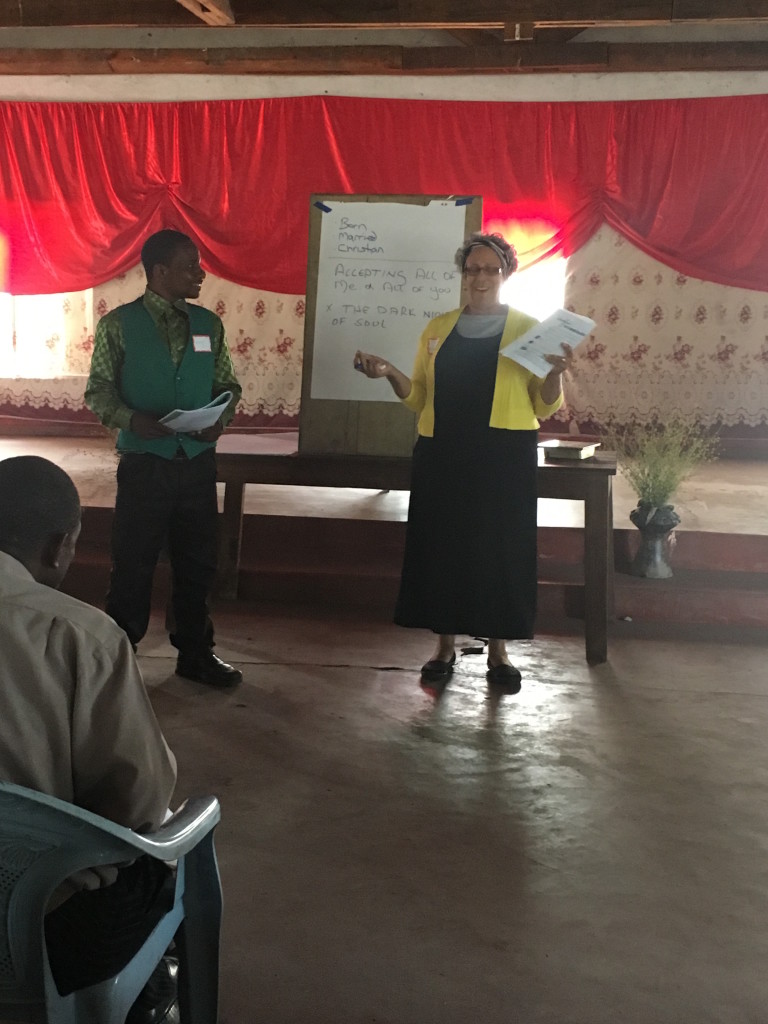 Jeanette teaching in Kande Bay MALAWI