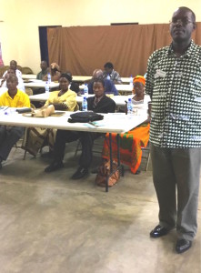 Pastor Frank at NMNW seminar in Mozambique