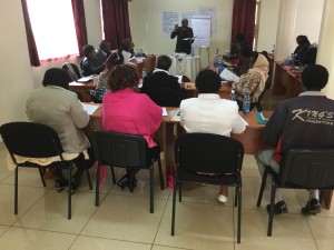 Seminar at St. Paul's University in Kenya. 