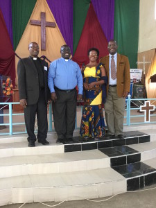 Rev. Canon Gideon Kwizera, Rev. Captain Jackmoris Wachira, Pastor Frank Tweheyo, Pastor Phobice Tweheyo